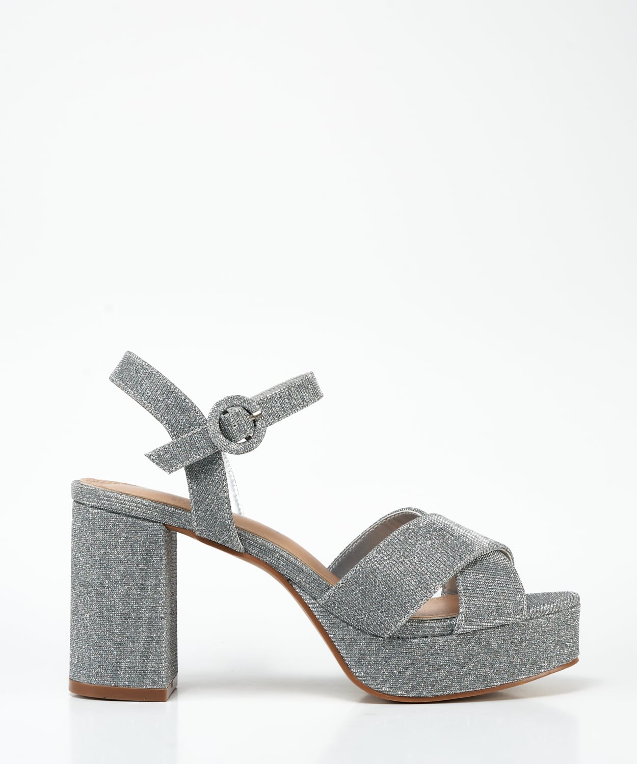 Sandalias color 2025 plata marypaz