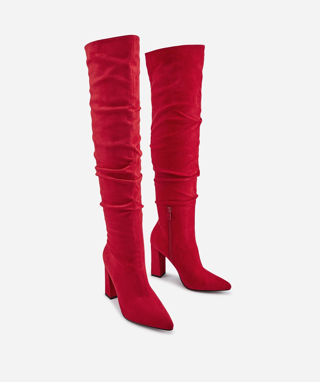 Botas altas 2025 rojas marypaz