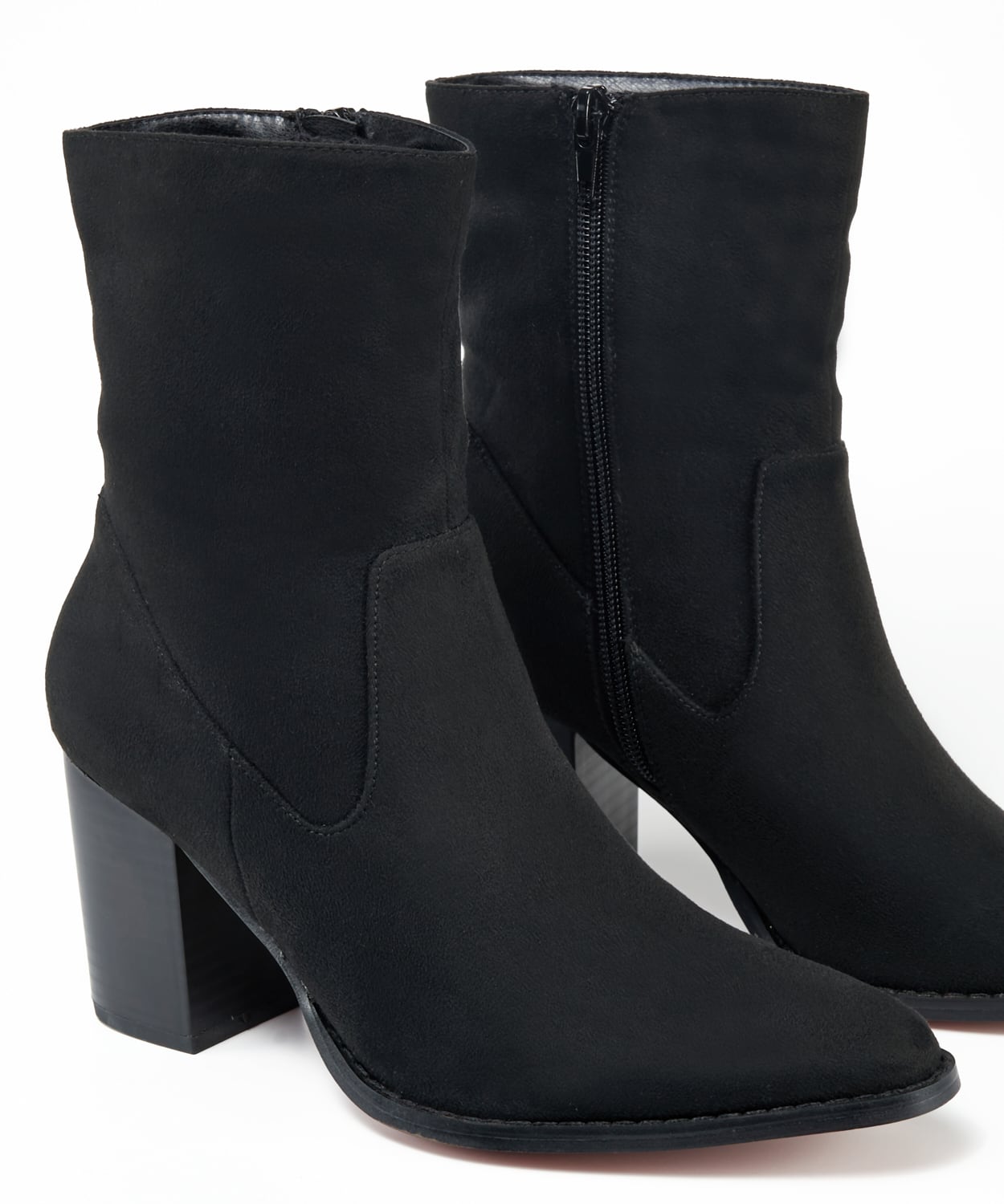 Botin negro tacon online marypaz