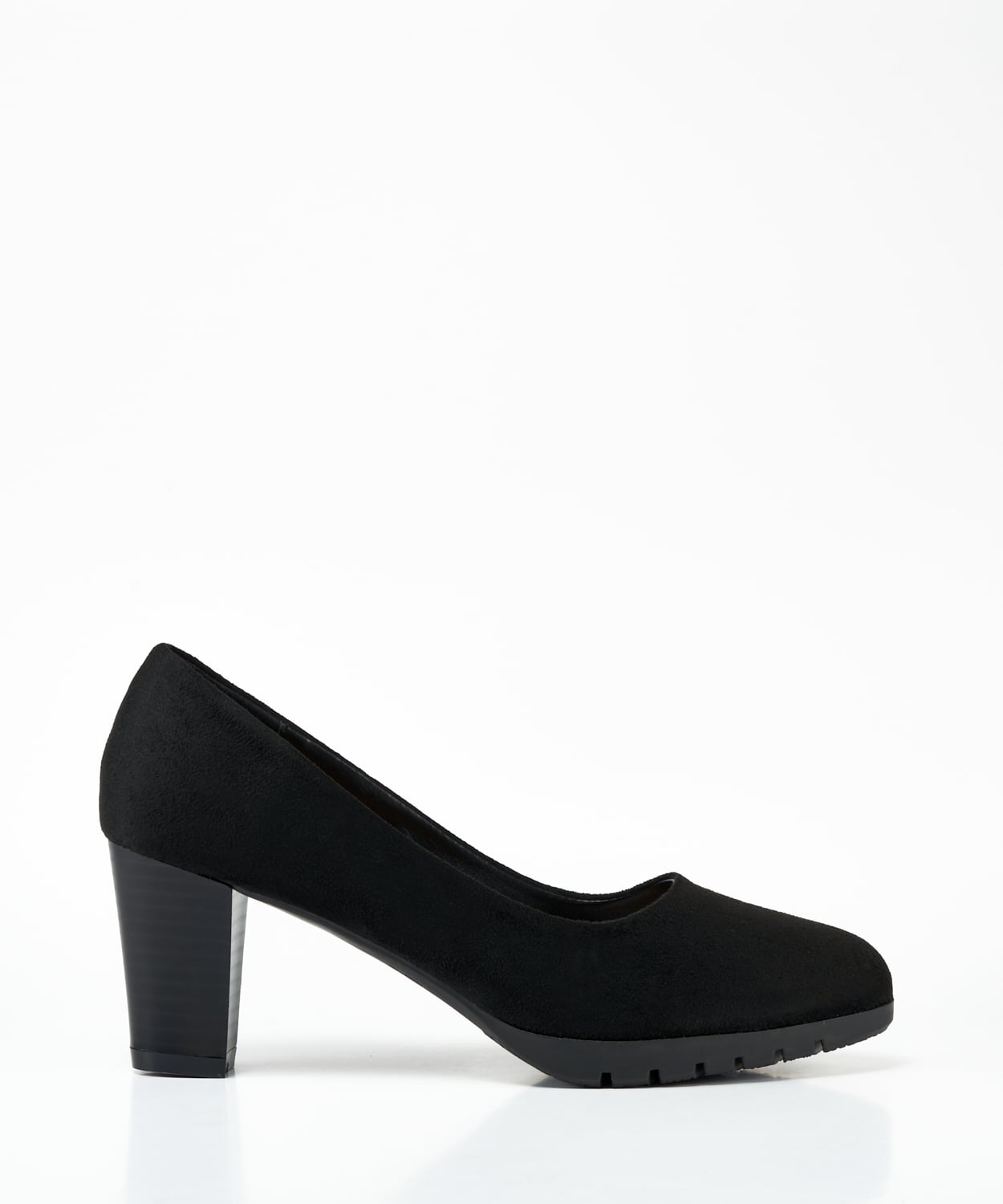 Tacones negro 2024 plataforma marypaz