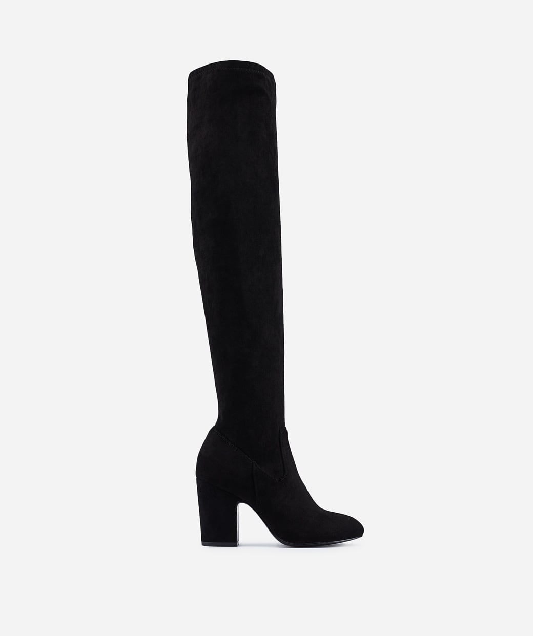 Botas tacon 2024 ancho mujer