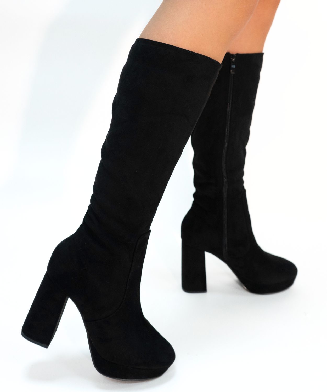 Marypaz fashion botas altas negras